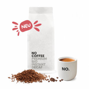 No Coffee – Premium Bio Instant Kaffee – mit Wasser entkoffeiniert