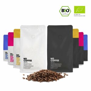 No Coffee – Probierbox unserer Premium Bio Kaffees + Espressi – 8x 250g