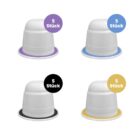 5 Stück von jeder Koffeinstufe